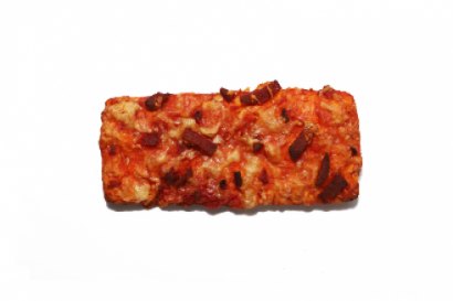 Pizza slice with pepperoni